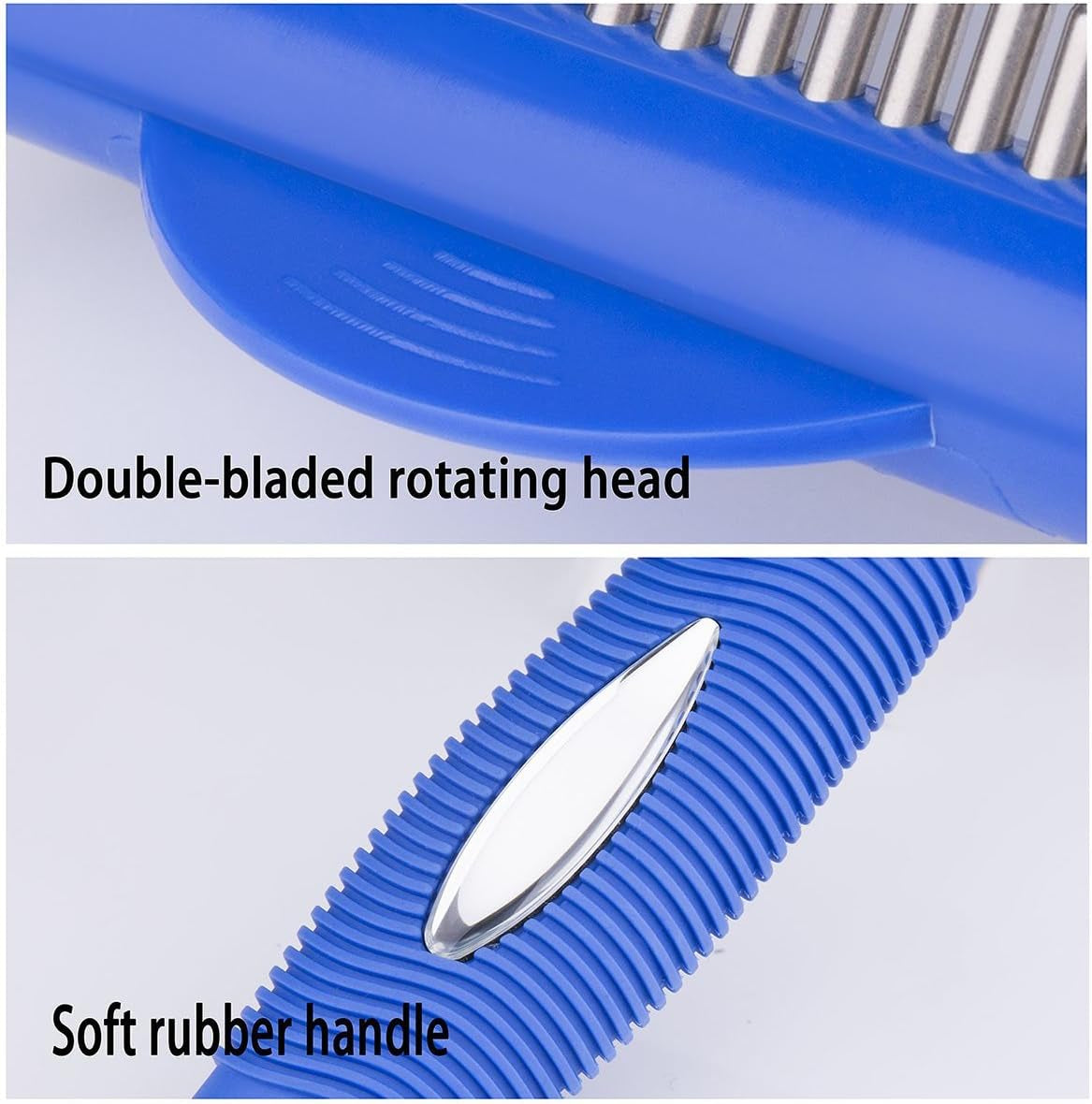 Pet Grooming - the Desheddinator Dog Brush Dog Comb and Undercoat Rake for Dogs Cats + Horses. Cat Brush for Shedding, Cat Grooming Brush, Cat Comb & Cat Groomer at Cat Products. De-Shedding Tool