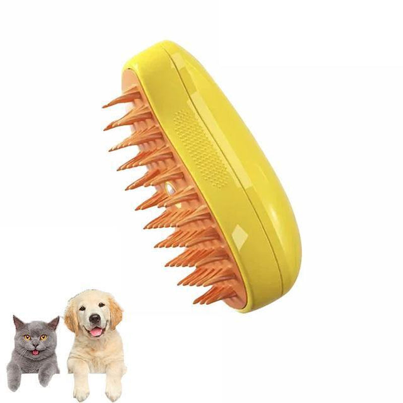 Cat Dog Steamy Brush Steam Brush Electric Sprayer for Massage Pet Grooming Tool