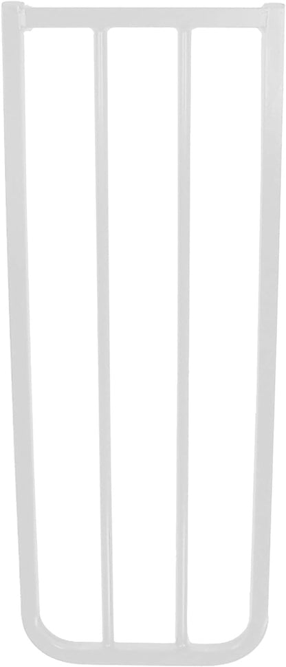 BX1 Baby Gate Extension - Fits  Safety Gates - 10.5 Inch Wide Dog Gate Extension - White