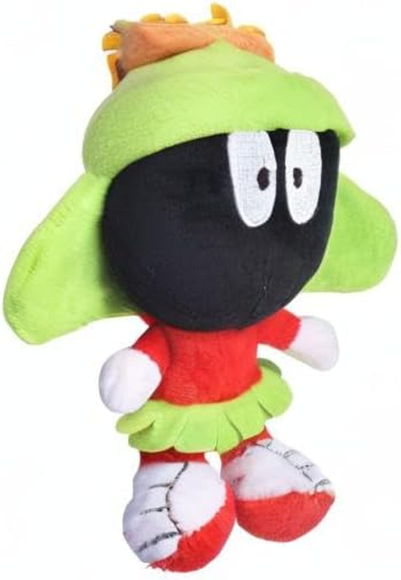 for Pets Marvin the Martian Big Head Plush Dog Toy Stuffed Animal for Dog- Dog Toy for All Dogs - Cute Squeak Toy for Dogs in Green Yellow and Black